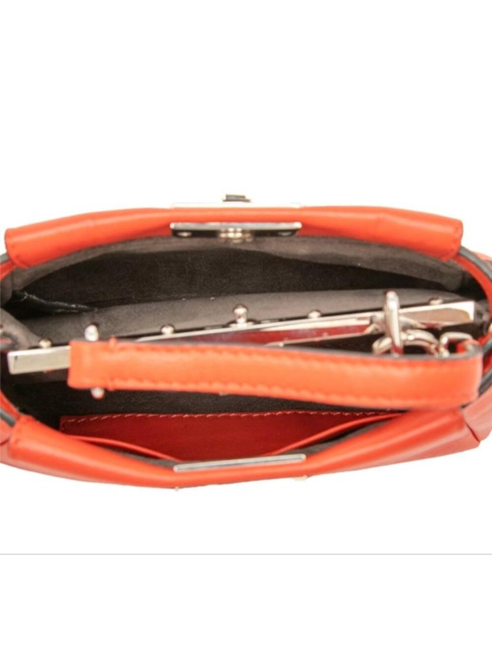 Fendi Micro Peekaboo Pouch Mini Handbag - Picture 4 of 6